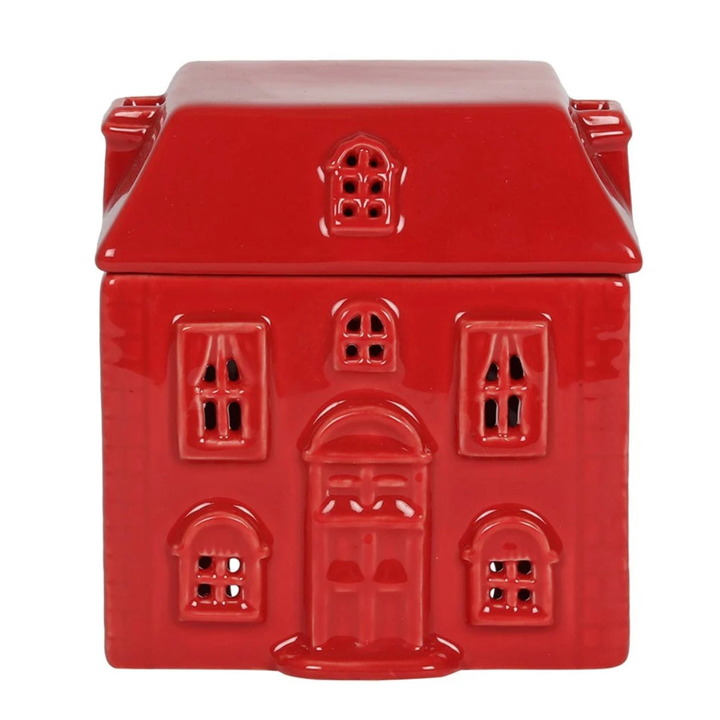 Quemador esencias casita roja