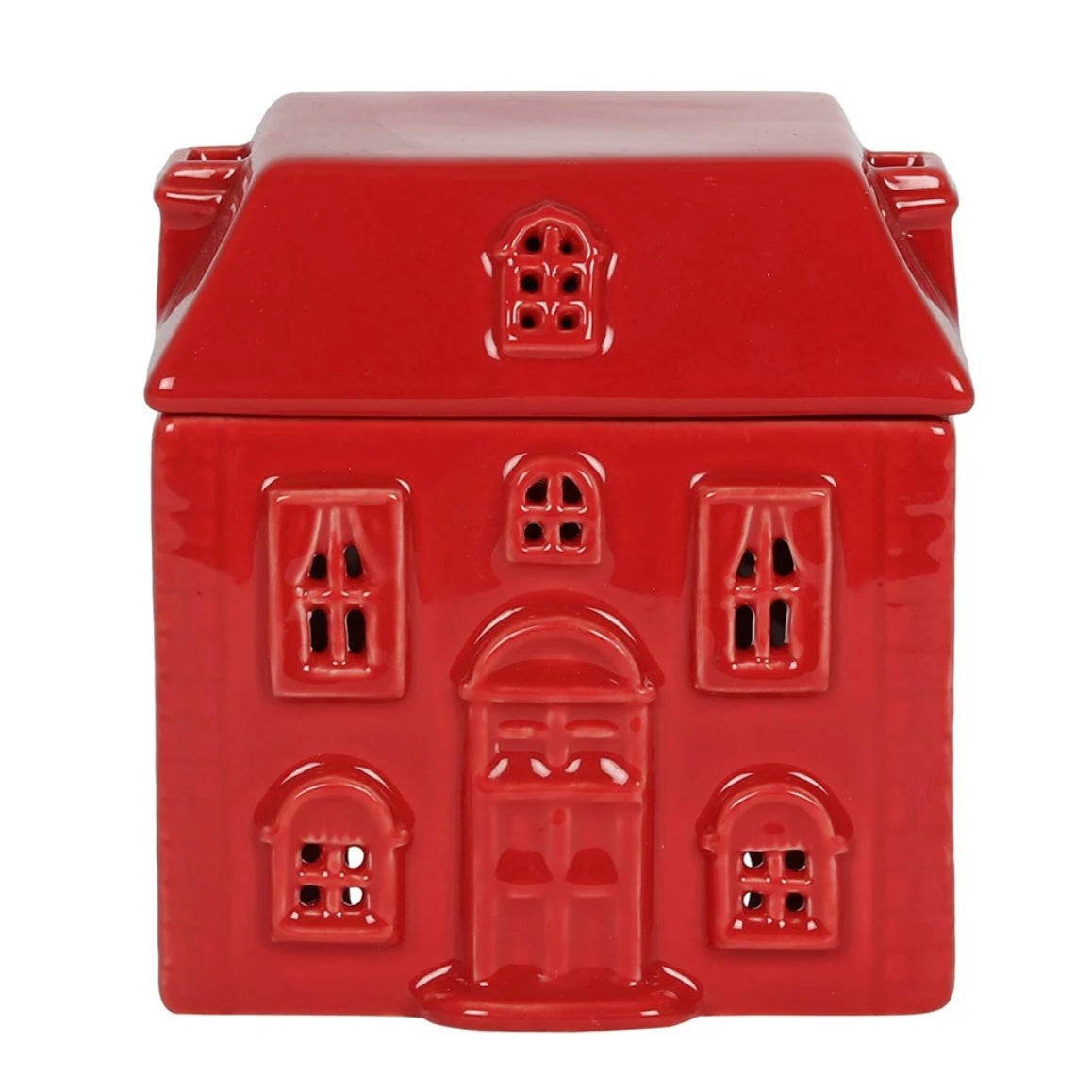 Quemador esencias casita roja