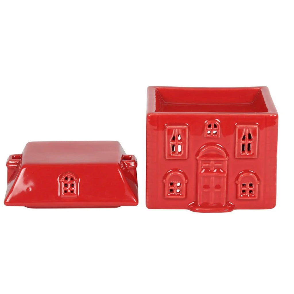 Quemador esencias casita roja