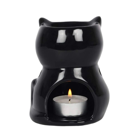 Quemador esencias gato negro