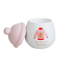 Quemador esencias gorrito rosa