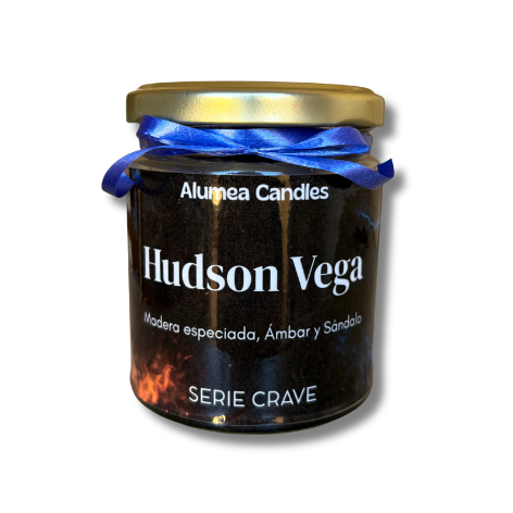 Vela aromática “Hudson Vega”