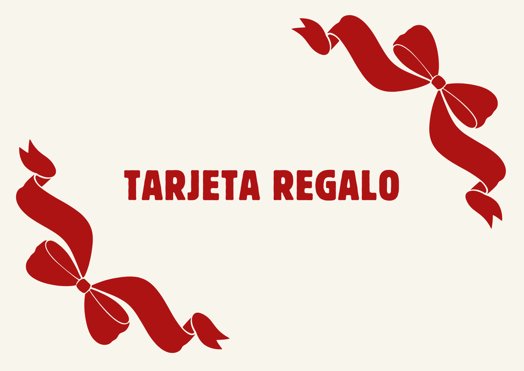 Tarjeta regalo