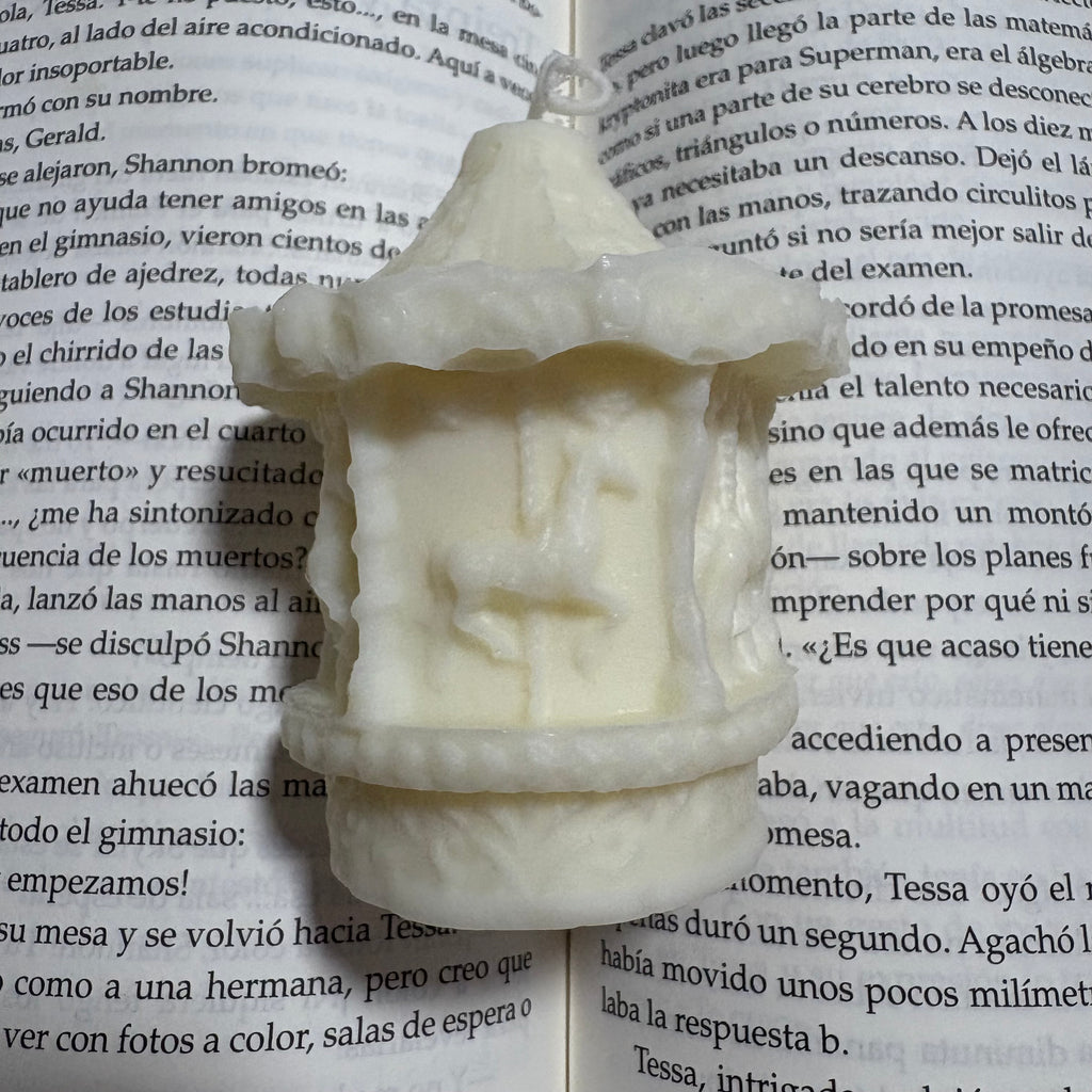 Vela decorativa aromática “carousel”