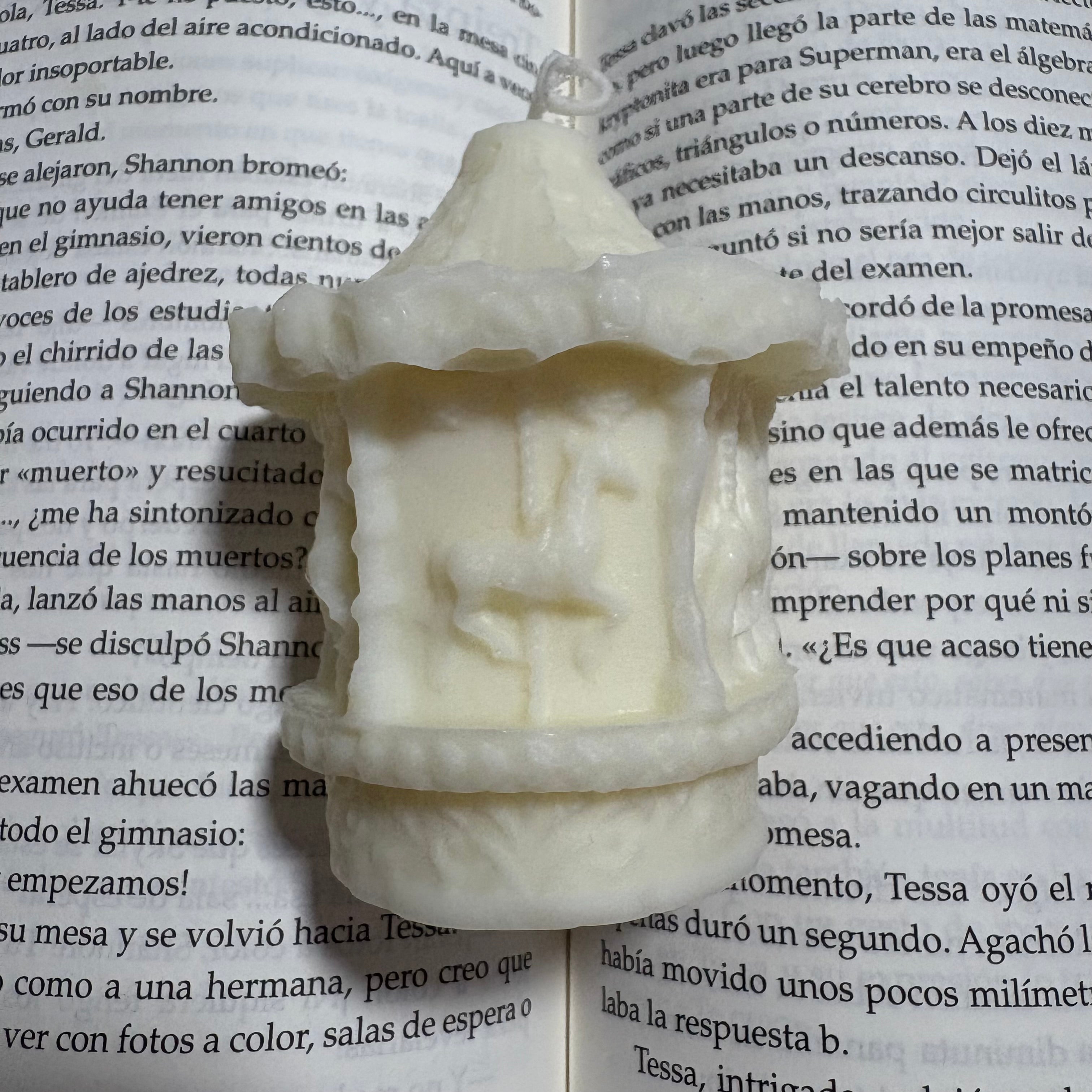 Vela decorativa aromática “carousel”